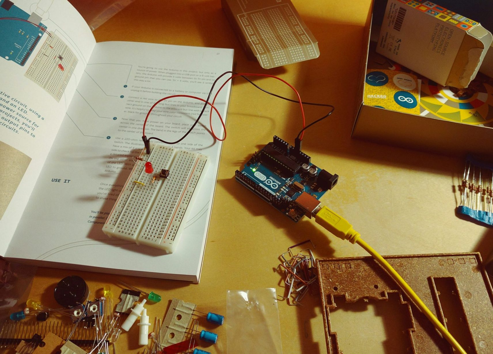 photo du câble jaune